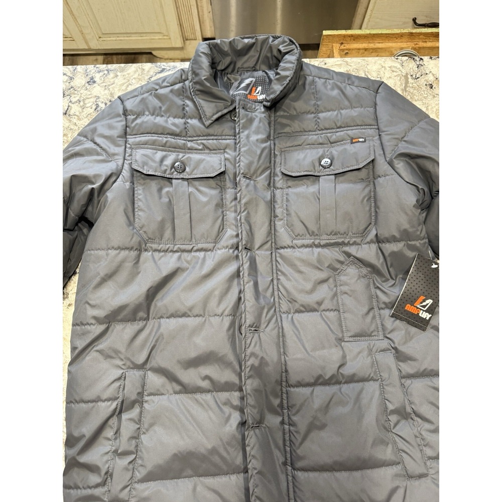 Amplify Young Men's "To The Max"- Size Small- NWT Puffer Jacket Sears Meteorite